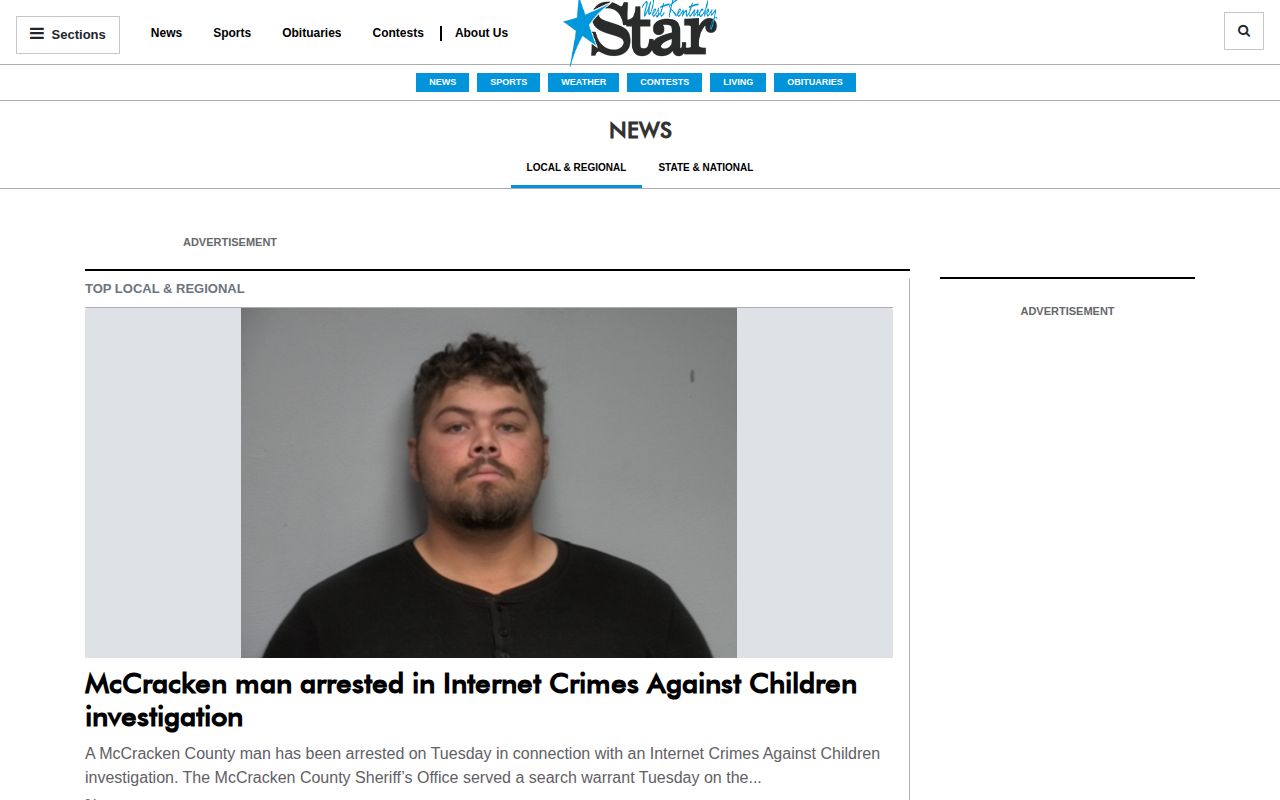 West Kentucky Star McCracken County arrest news section